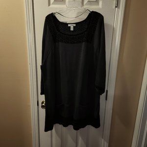 Black and Grey Sweater